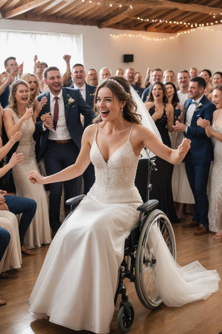 Photify AI prompt preview for Wheelchair Wedding pack - 240 - 2025-08-24T07:22:54.086Z