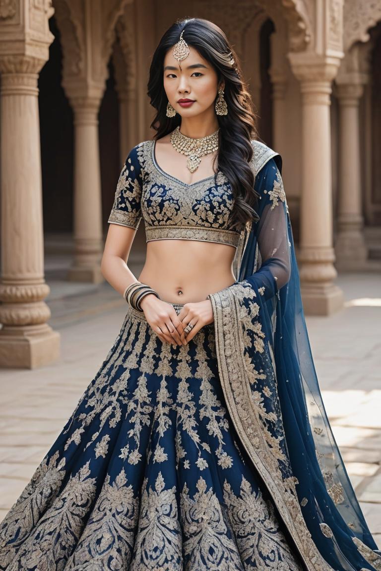 Photify AI prompt preview for Elegant Indian Attire pack - 240 - 2025-06-23T13:15:51.064Z