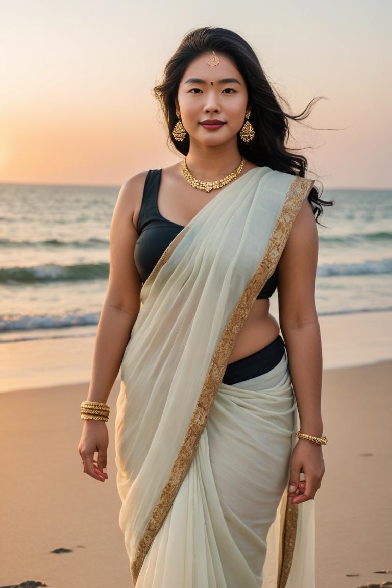 Photify AI prompt preview for Bbw Muse In Saree pack - 240 - 2025-05-31T00:17:16.571Z