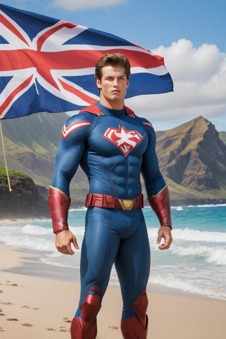 Photify AI prompt preview for Super Hero Flag pack - 240 - 2025-04-30T17:24:02.756Z