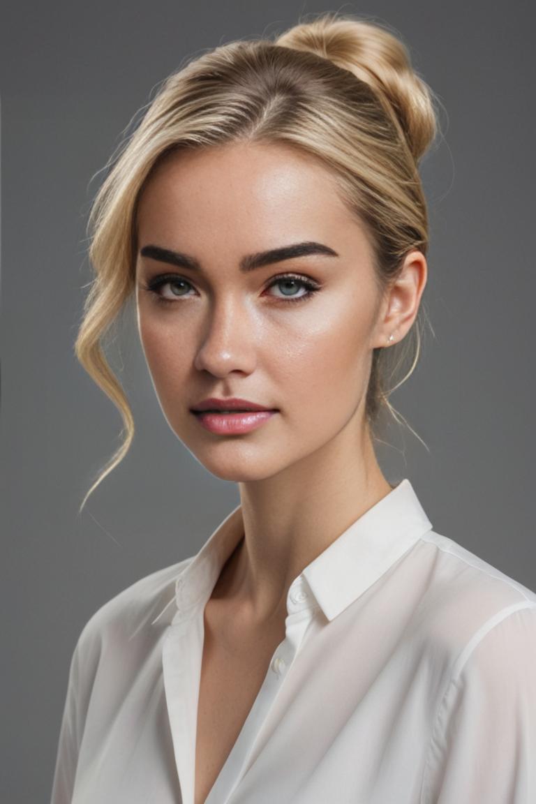 Photify AI prompt preview for Studio Headshots Hairstyles pack - 240 - 2025-05-31T00:37:11.191Z