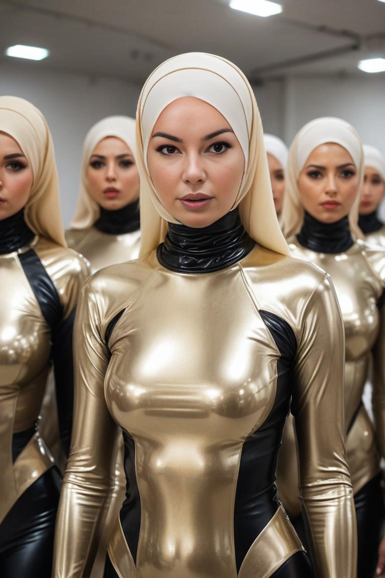 Photify AI prompt preview for Hijab Latex V2.0 pack - 240 - 2025-05-30T23:35:03.794Z