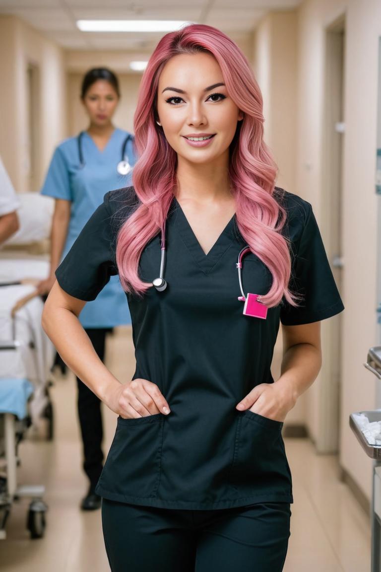 Photify AI prompt preview for Asian Nurse pack - 240 - 2025-04-30T16:51:18.773Z