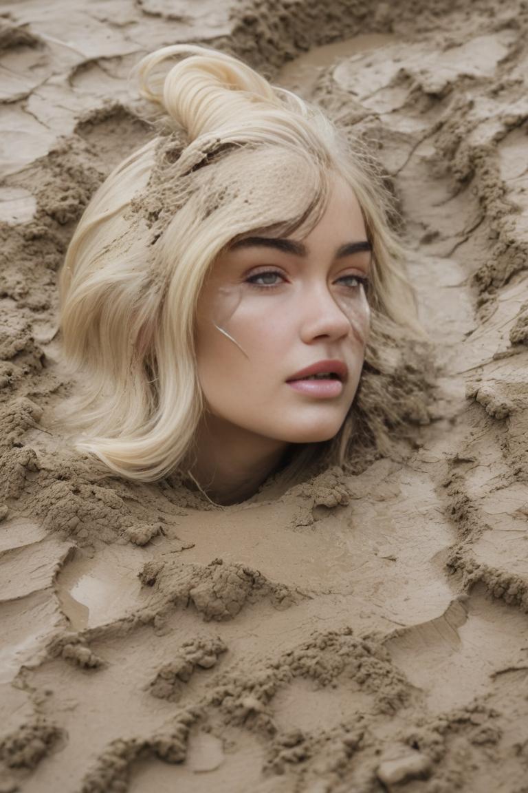 Photify AI prompt preview for Women In Quicksand pack - 240 - 2025-04-27T20:15:19.595Z