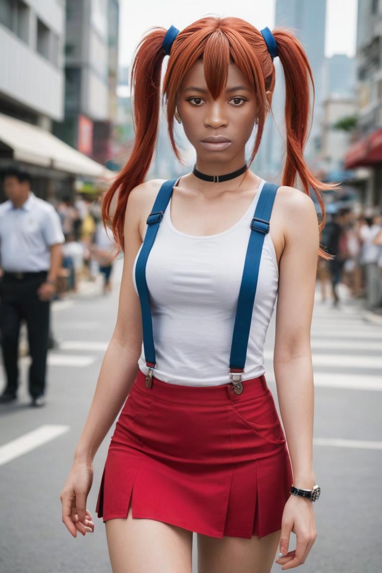 Photify AI prompt preview for Evangelion Cosplay pack - 240 - 2025-04-27T20:13:29.961Z