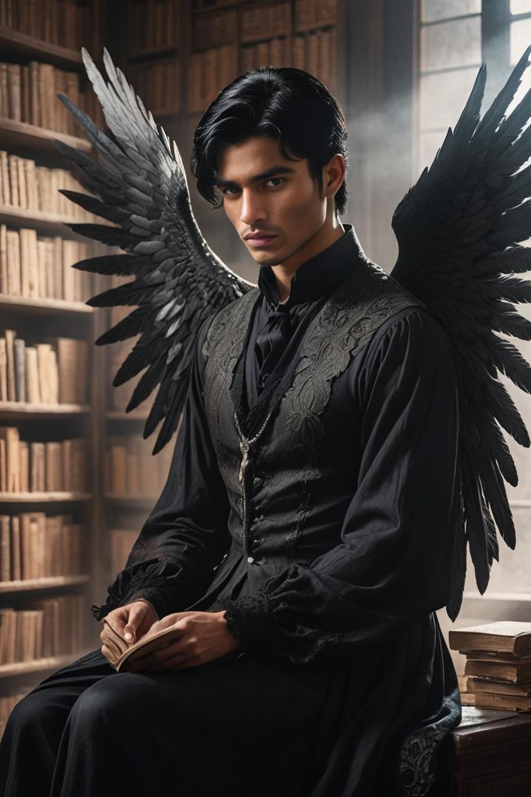 Photify AI prompt preview for Gothic Angel Visions pack - 240 - 2025-12-04T20:18:15.577Z