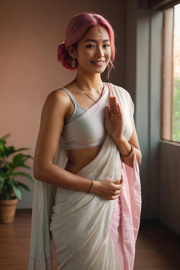 Photify AI prompt preview for Saree Trendz pack - 240 - 2025-04-28T09:04:07.645Z