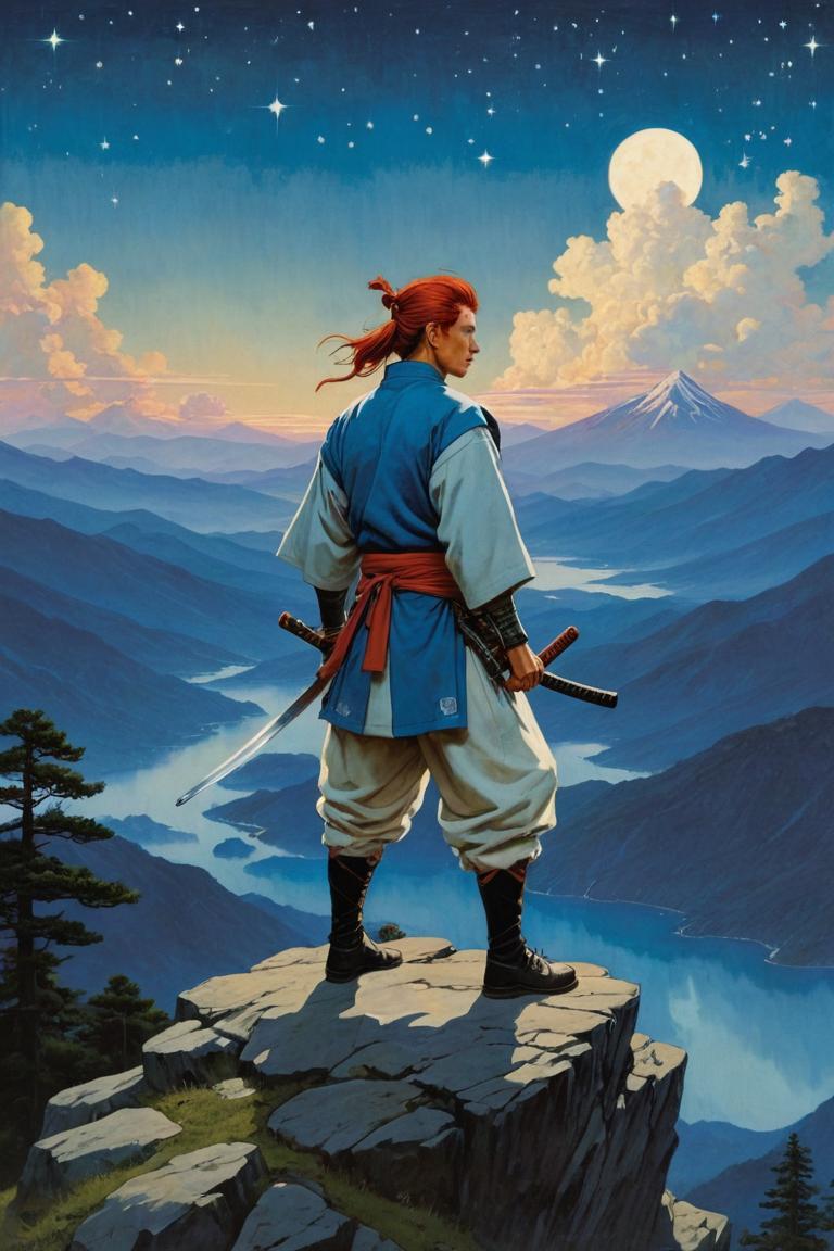 Photify AI prompt preview for Samurai Painting pack - 240 - 2025-04-21T12:05:07.584Z