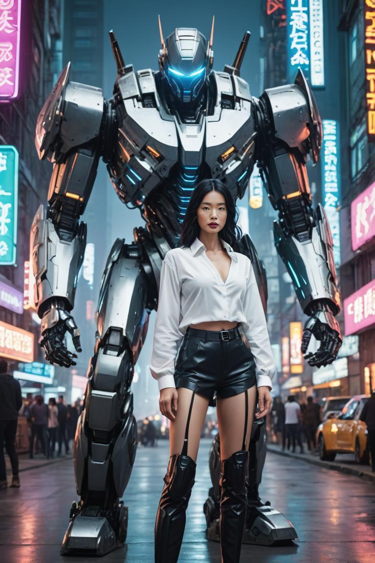 Photify AI prompt preview for Mecha Titans pack - 240 - 2025-04-30T01:00:40.471Z