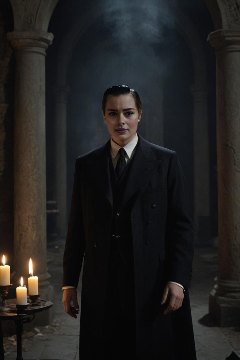 Photify AI prompt preview for Addams Family pack - 240 - 2025-05-30T23:52:54.684Z