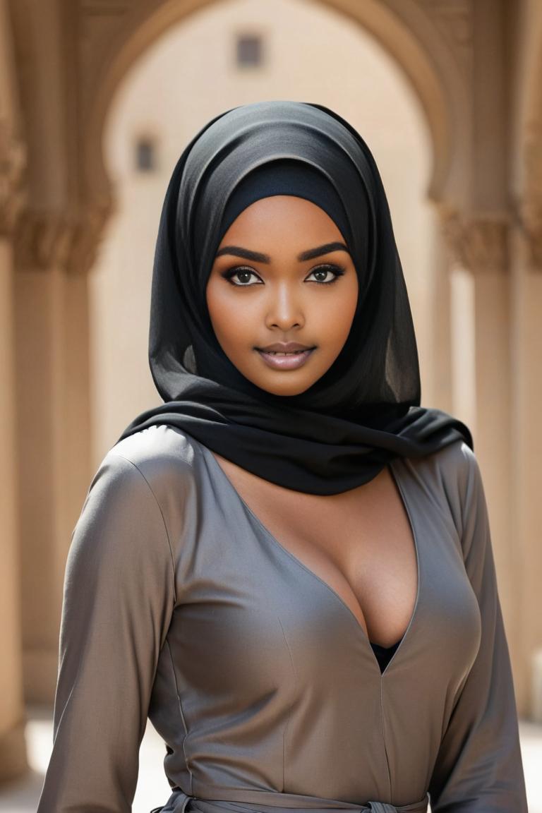 Photify AI prompt preview for Hott Hijabi pack - 240 - 2025-05-09T07:08:35.622Z