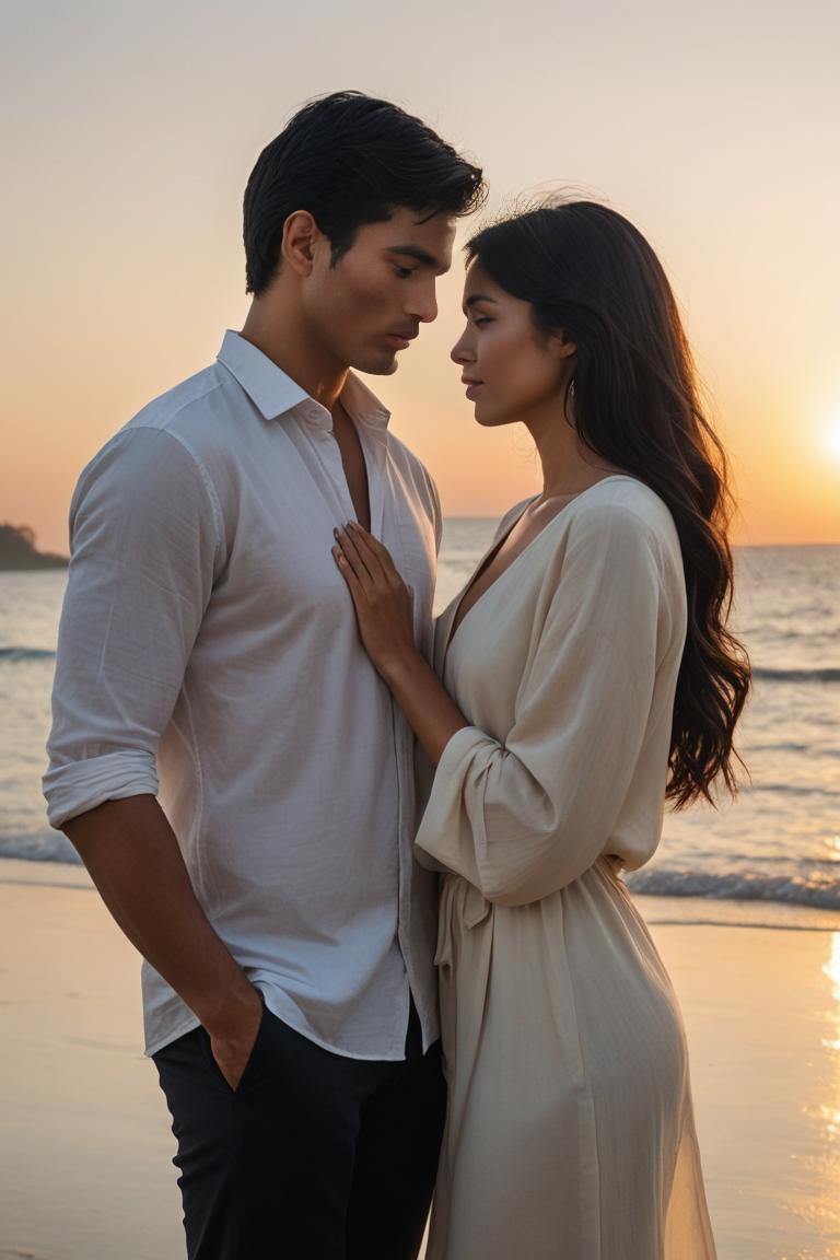 Photify AI prompt preview for Cute Romantic Couple pack - 240 - 2025-05-01T00:31:26.541Z