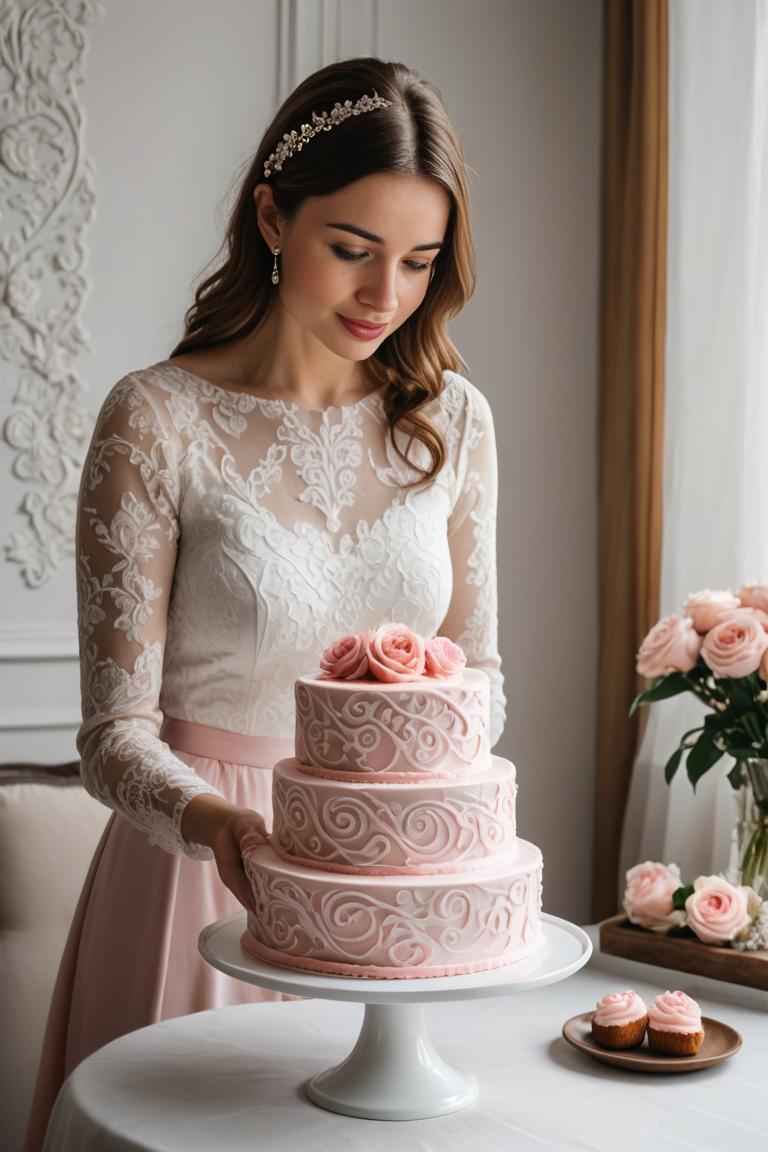 Photify AI prompt preview for Wedding Cakes pack - 240 - 2025-04-27T20:12:55.759Z