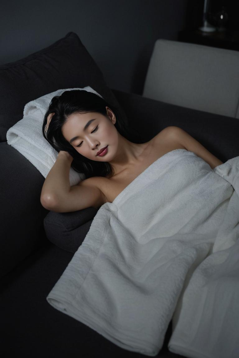 Photify AI prompt preview for Sleep On Sofa pack - 240 - 2025-05-30T23:45:13.241Z