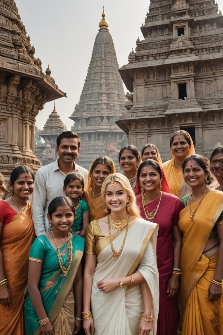 Photify AI prompt preview for Saree Soirée pack - 240 - 2025-04-19T12:16:31.604Z