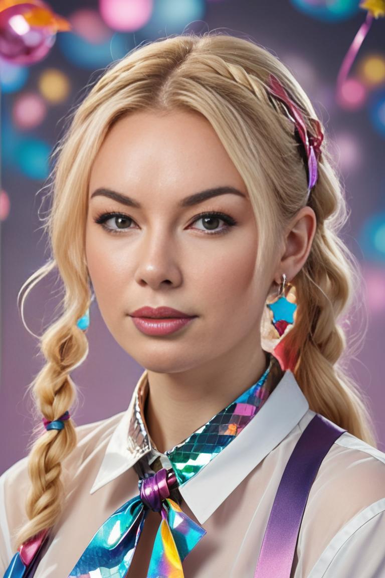 Photify AI prompt preview for Silly Pigtails pack - 240 - 2025-08-04T11:01:39.360Z