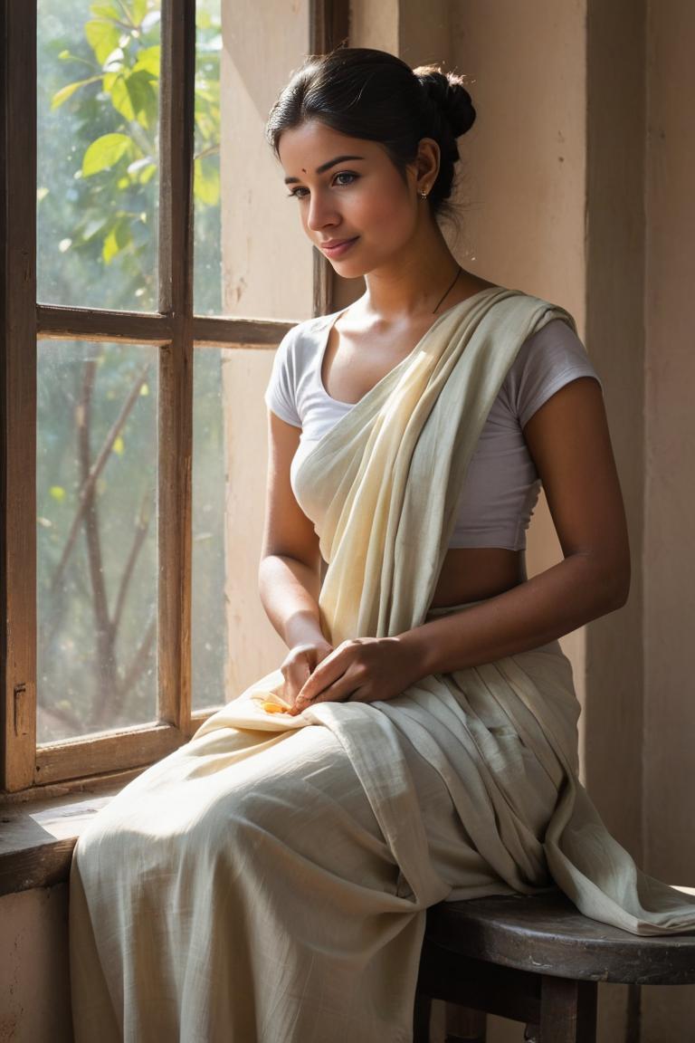 Photify AI prompt preview for House Chores In Saree pack - 240 - 2025-04-30T16:57:42.882Z