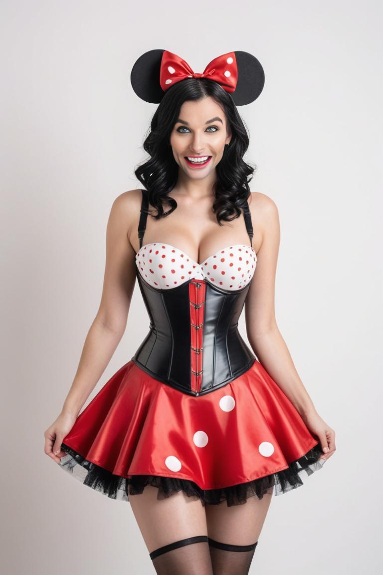 Photify AI prompt preview for Minnie Mouse Glam pack - 240 - 2025-05-09T04:28:51.844Z