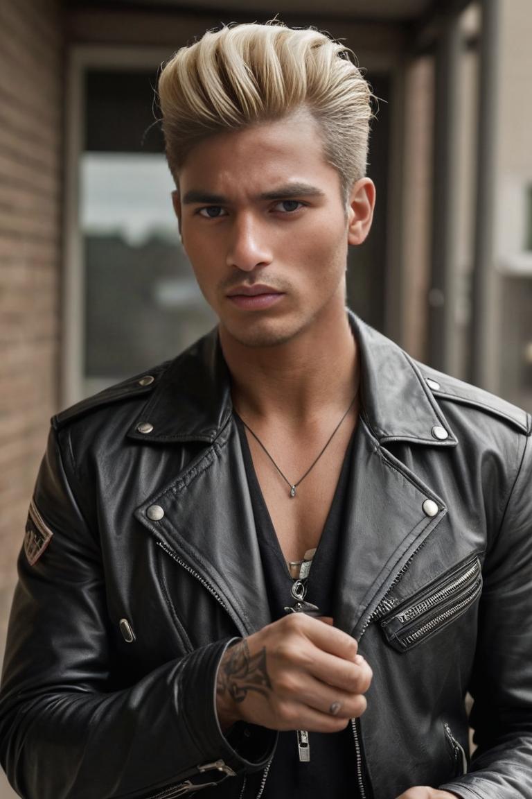 Photify AI prompt preview for Greasers On Harleys pack - 240 - 2025-05-30T23:47:38.304Z