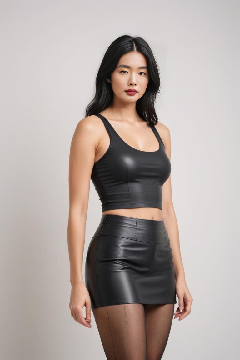 Photify AI prompt preview for Mini Skirt And Pantyhose pack - 240 - 2025-05-27T19:28:59.274Z