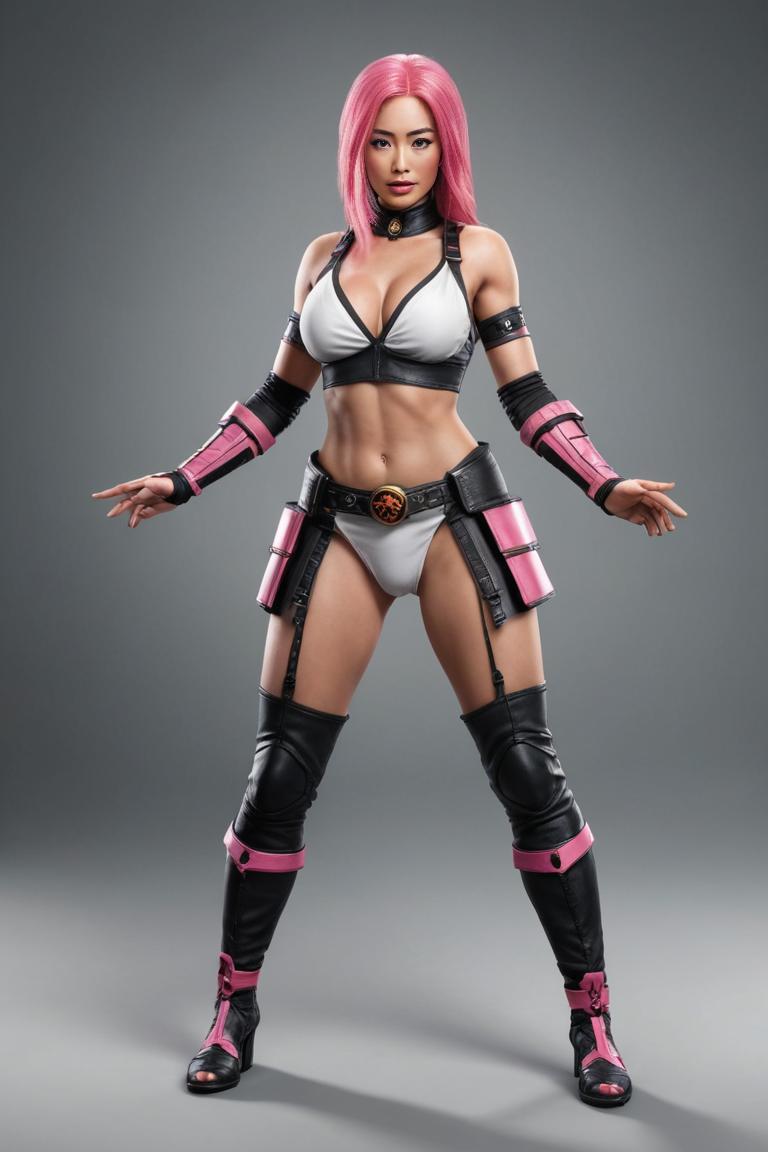Photify AI prompt preview for Mortal Kombat (female) pack - 240 - 2025-04-30T16:27:06.572Z