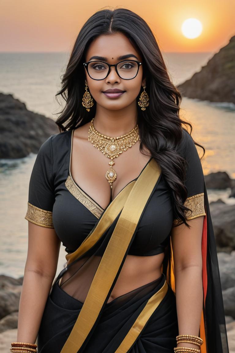 Photify AI prompt preview for Desi Sari 🥻 pack - 240 - 2025-04-27T16:11:51.071Z