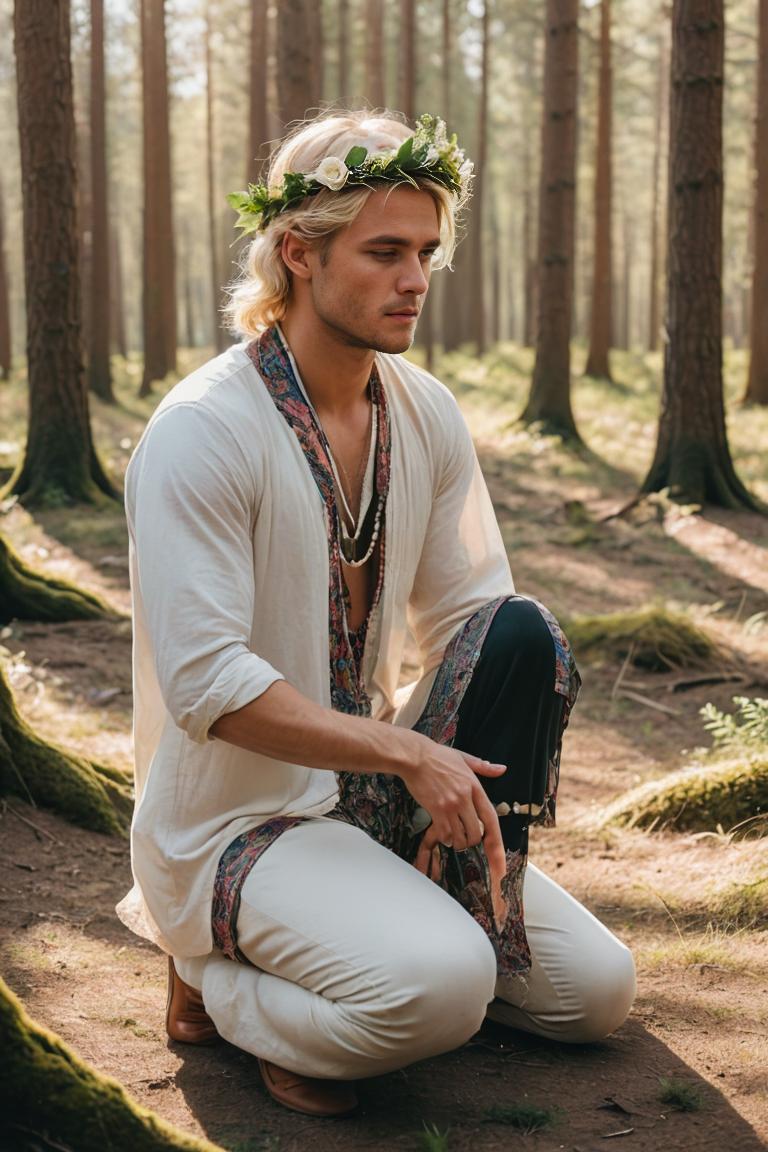 Photify AI prompt preview for Boho Forest Wedding pack - 240 - 2025-09-26T10:05:16.383Z