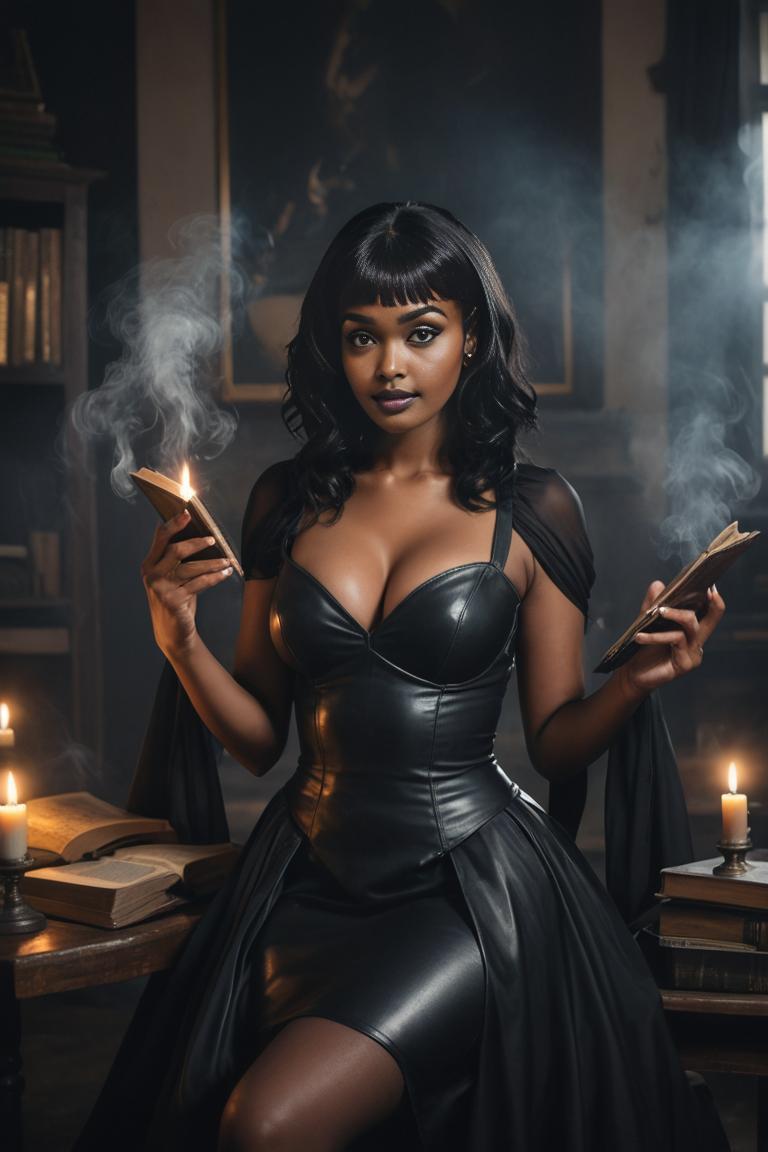 Photify AI prompt preview for Sexy Witch 🧹🪄 pack - 240 - 2025-05-07T04:02:36.860Z
