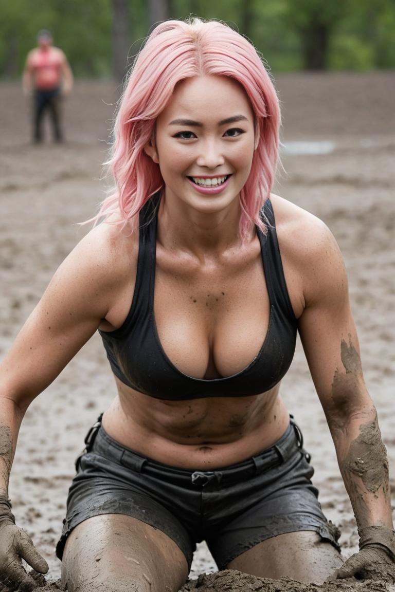 Photify AI prompt preview for Mud Wrestling Divas pack - 240 - 2025-04-28T02:04:16.274Z