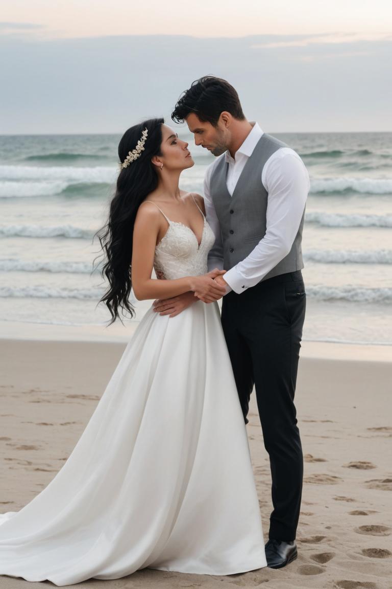 Photify AI prompt preview for Beach Wedding pack - 240 - 2025-06-13T07:25:08.989Z