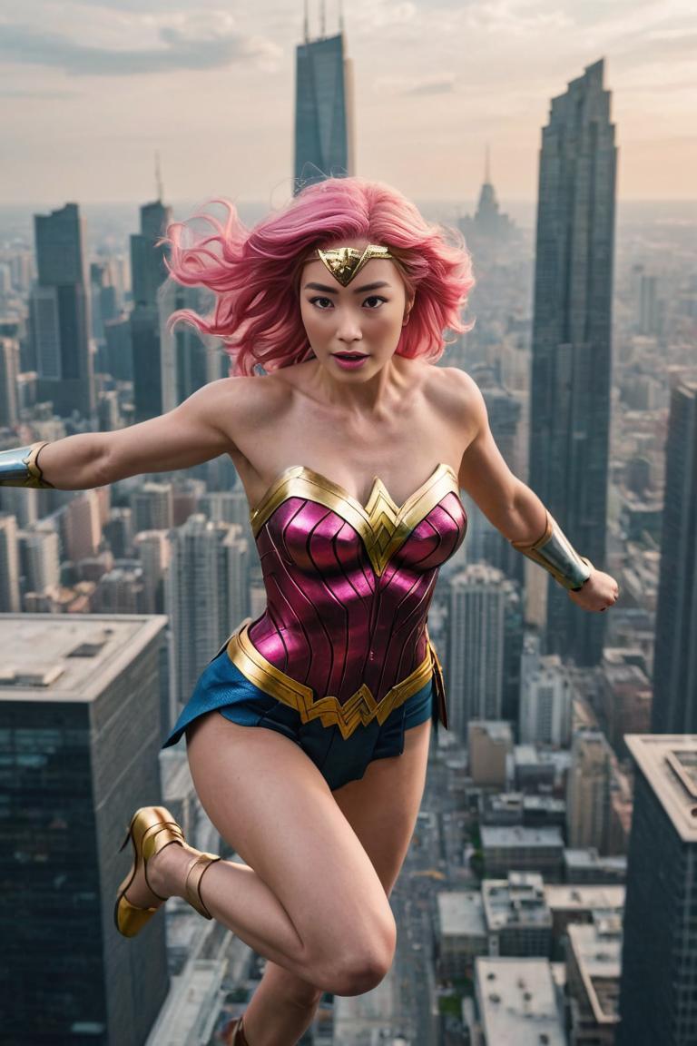 Photify AI prompt preview for Wonder Woman Confused pack - 240 - 2025-04-28T09:18:03.949Z
