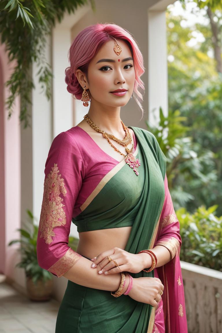 Photify AI prompt preview for Saree Days pack - 240 - 2025-05-30T23:54:56.966Z