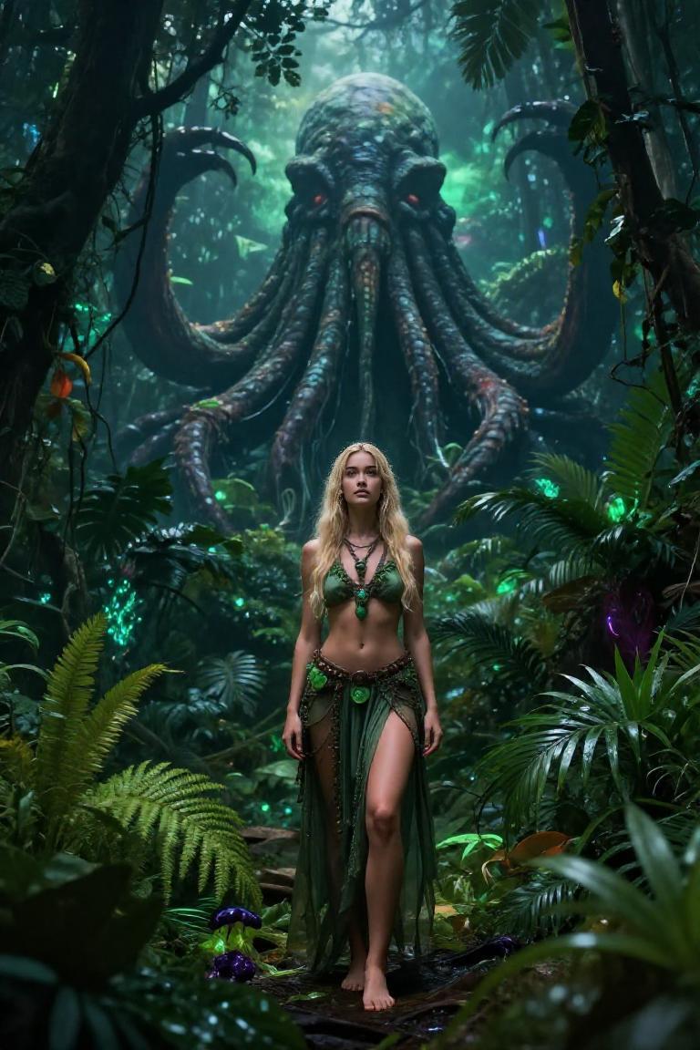 Photify AI prompt preview for Cthulhu Priestess pack - 240 - 2026-09-19T15:18:31.586Z