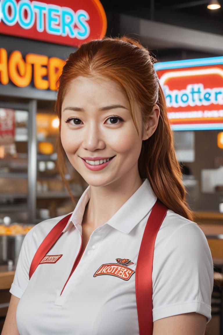 Photify AI prompt preview for Hooters Glam pack - 240 - 2025-04-20T16:47:25.291Z