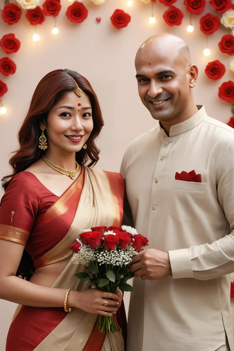 Photify AI prompt preview for Mature Indian Couple Valentine pack - 240 - 2025-04-26T17:08:15.287Z