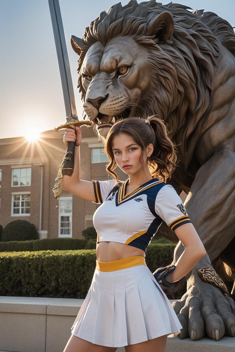 Photify AI prompt preview for Cheerleader Warriors pack - 240 - 2025-04-27T12:06:52.412Z