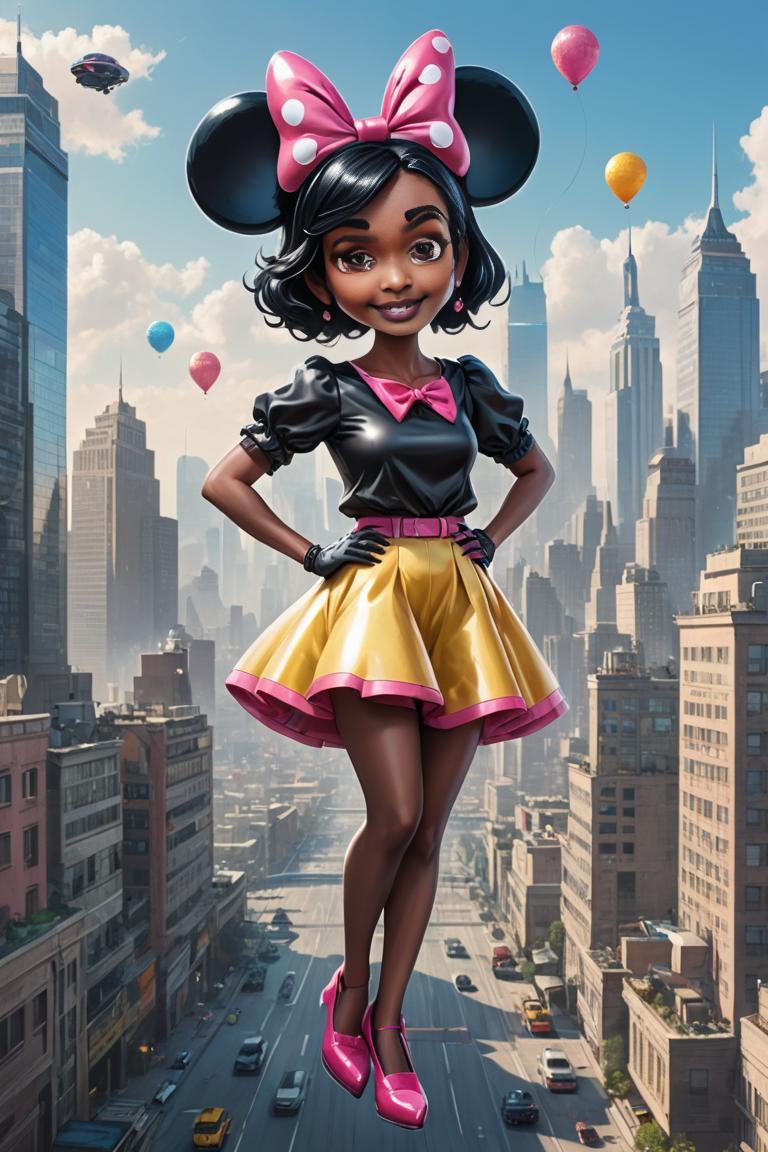 Photify AI prompt preview for Future Baby Minnie Mouse pack - 240 - 2025-06-23T09:06:53.740Z