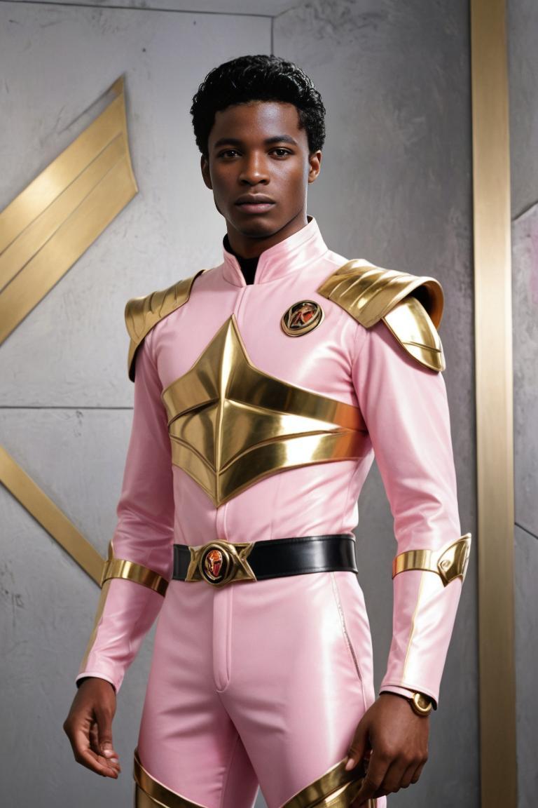 Photify AI prompt preview for Pink Ranger Flair pack - 240 - 2025-10-05T01:24:34.062Z