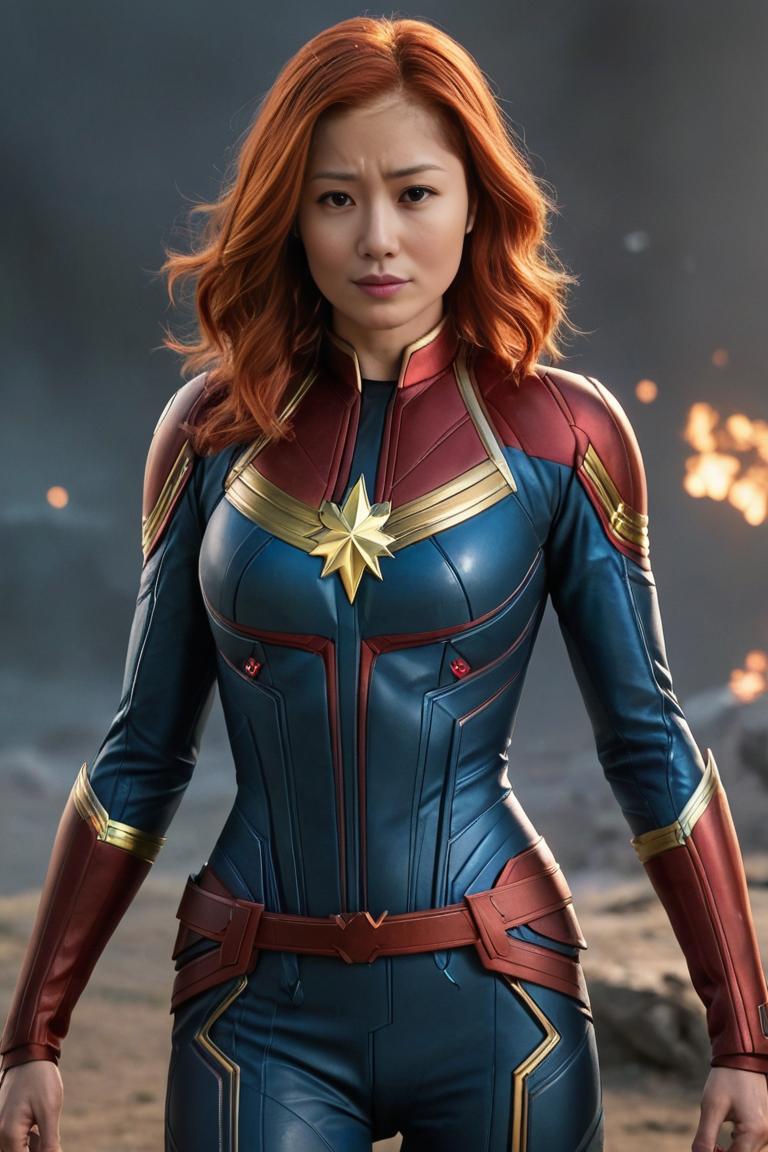 Photify AI prompt preview for Captain Marvel pack - 240 - 2025-07-14T20:37:11.837Z