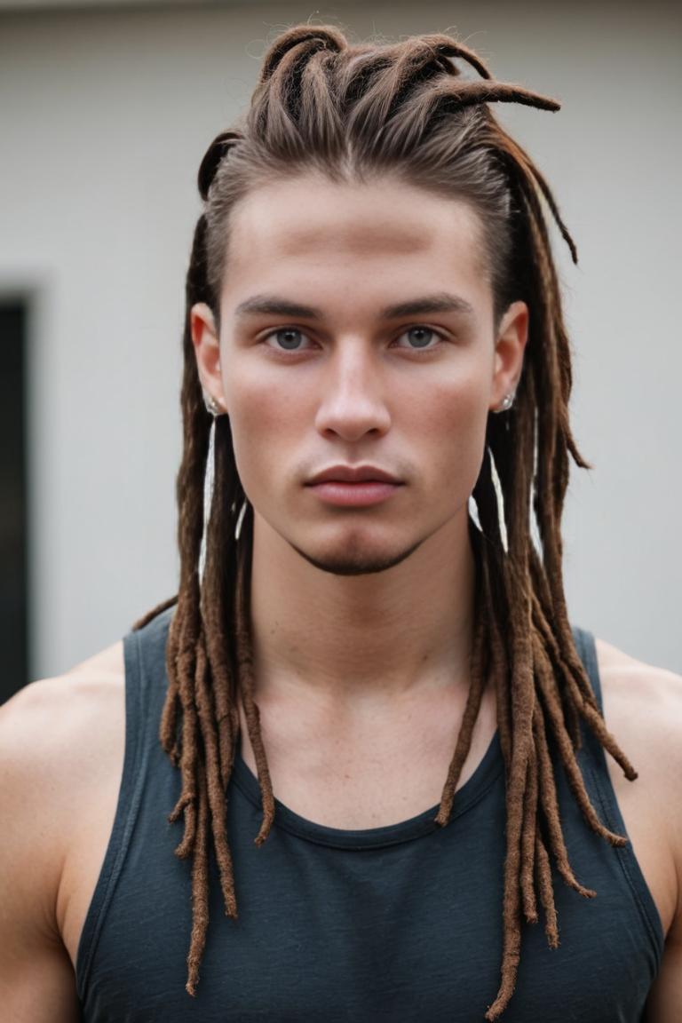 Photify AI prompt preview for Dreads Hairstyle pack - 240 - 2025-04-27T06:11:31.165Z