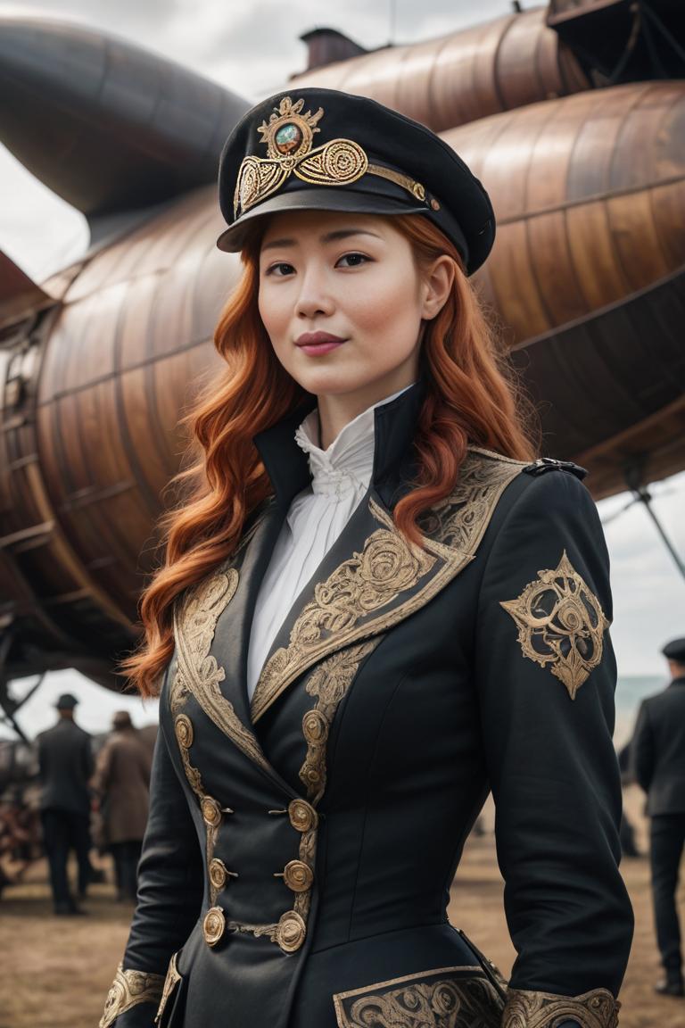 Photify AI prompt preview for Steampunk Glam pack - 240 - 2025-08-06T21:18:14.363Z