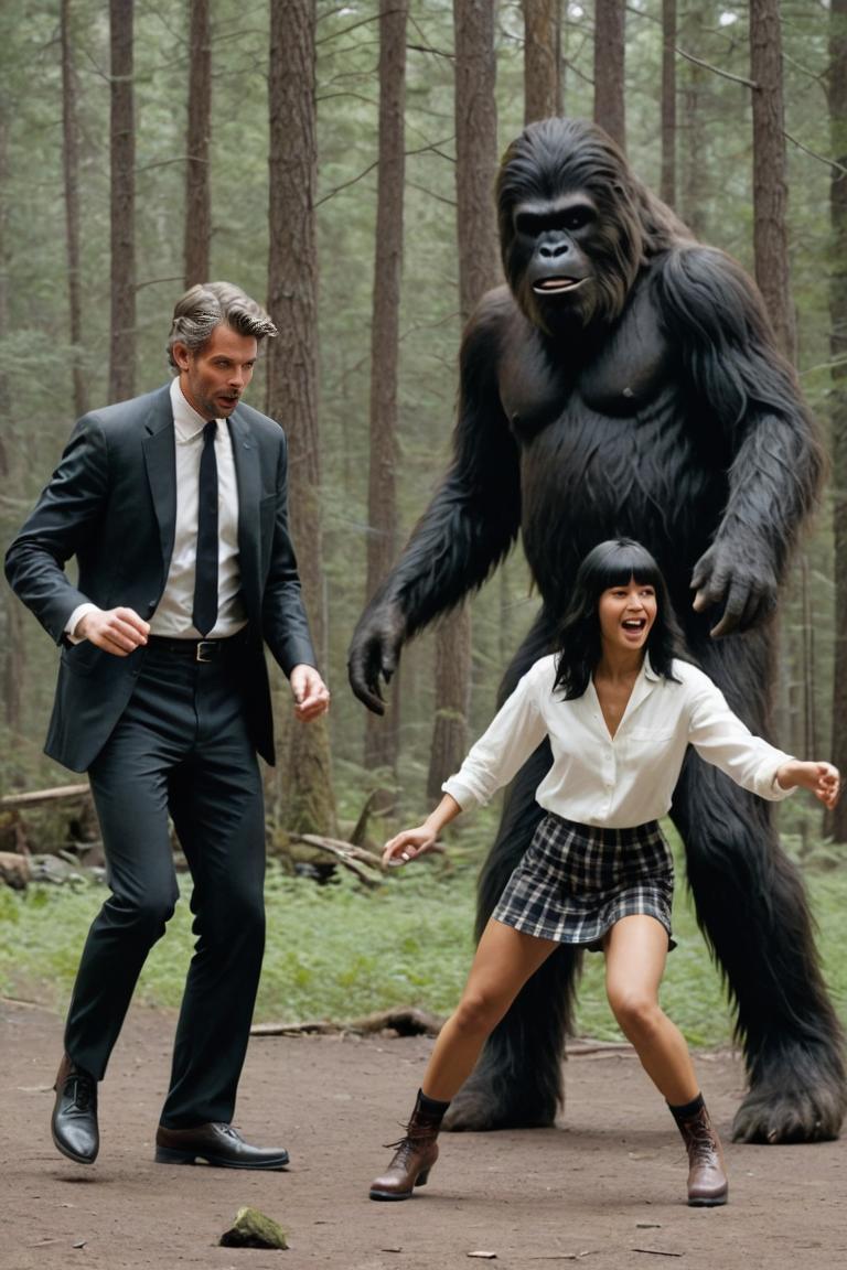 Photify AI prompt preview for Sasquatch And Friends pack - 240 - 2025-04-24T00:11:10.471Z