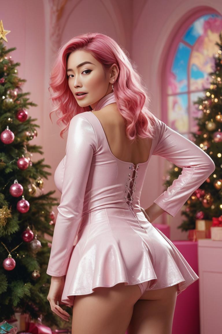 Photify AI prompt preview for Pink Dress pack - 240 - 2025-05-31T00:37:09.917Z