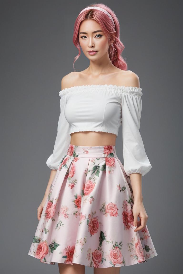 Photify AI prompt preview for Flower Skirt pack - 240 - 2025-04-28T02:41:10.410Z