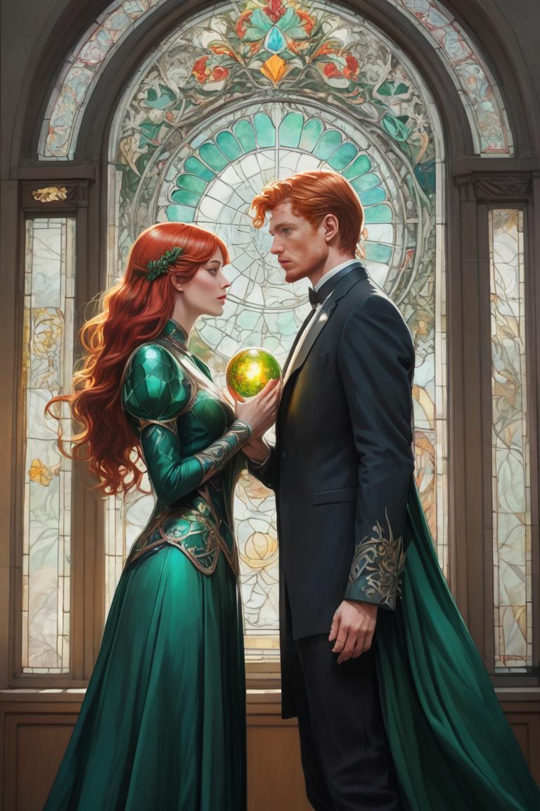 Photify AI prompt preview for Art Nouveau Magic pack - 240 - 2026-05-18T03:00:32.830Z