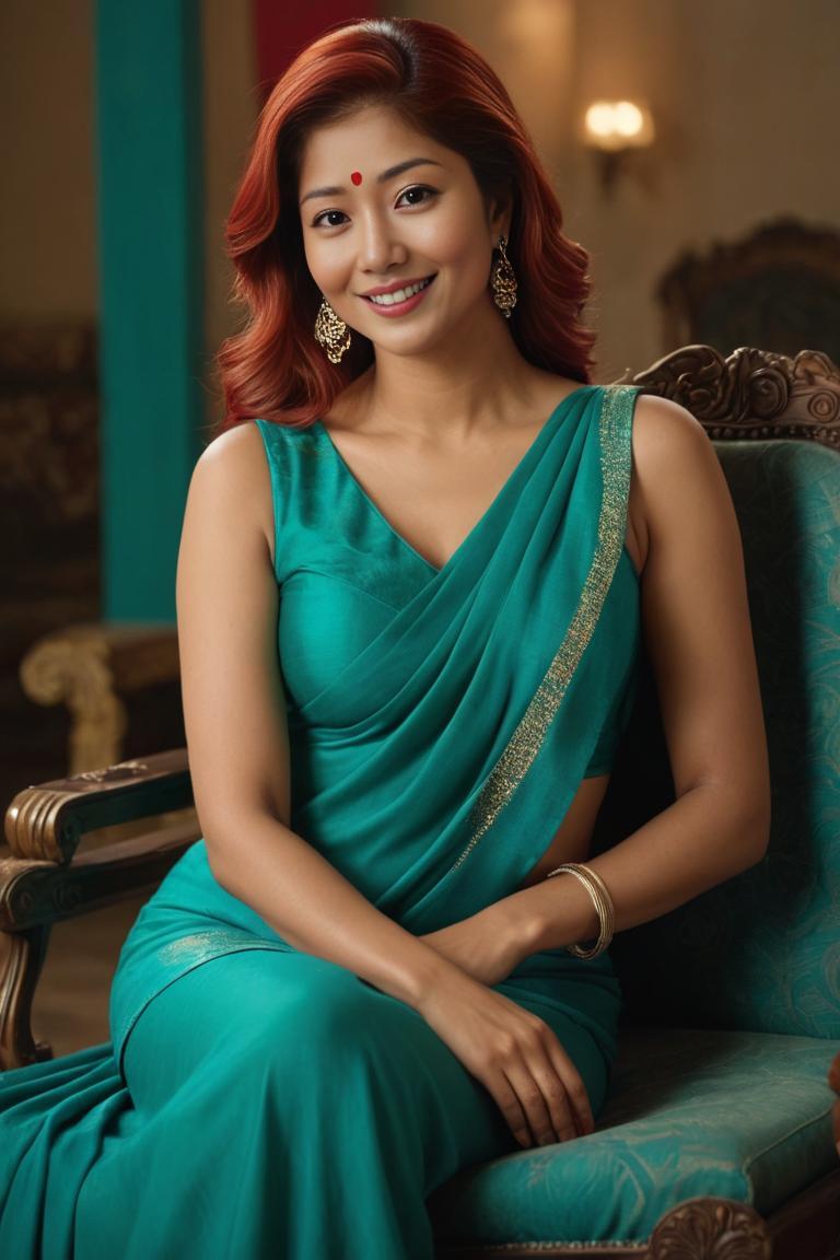 Photify AI prompt preview for Saree Flirty pack - 240 - 2025-05-09T04:33:58.119Z
