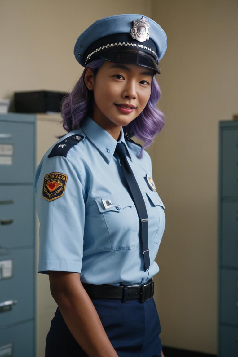 Photify AI prompt preview for Police Woman pack - 240 - 2025-05-31T00:39:38.352Z