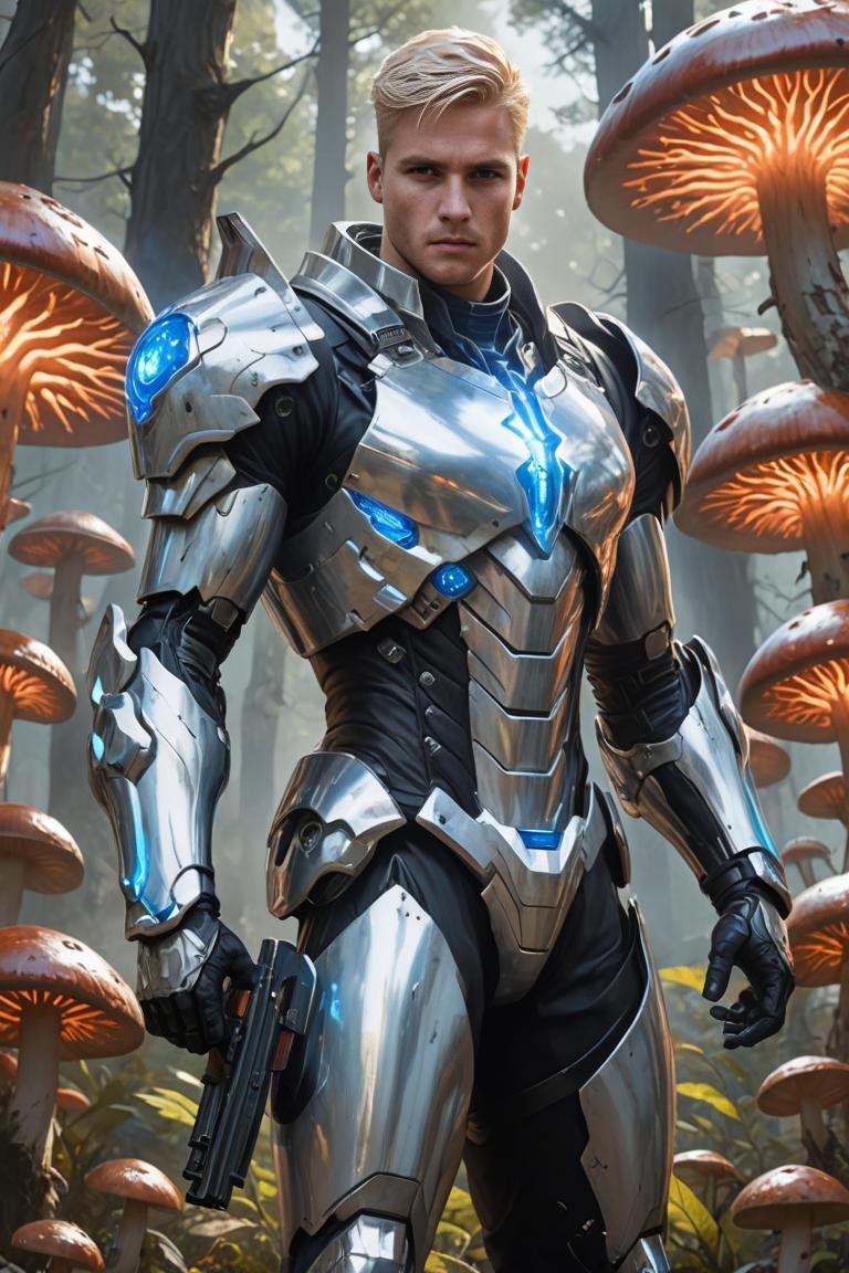 Photify AI prompt preview for Cyborg Fantasy pack - 240 - 2025-04-30T23:33:42.682Z