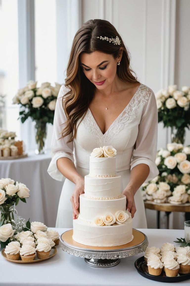 Photify AI prompt preview for Wedding Cakes pack - 240 - 2025-04-27T20:12:55.759Z