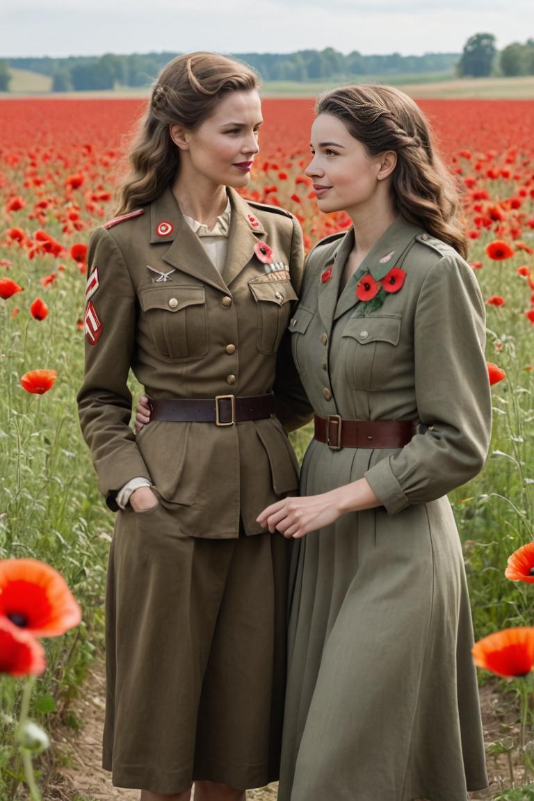 Photify AI prompt preview for Wwii Love Story pack - 240 - 2025-05-13T11:58:49.609Z